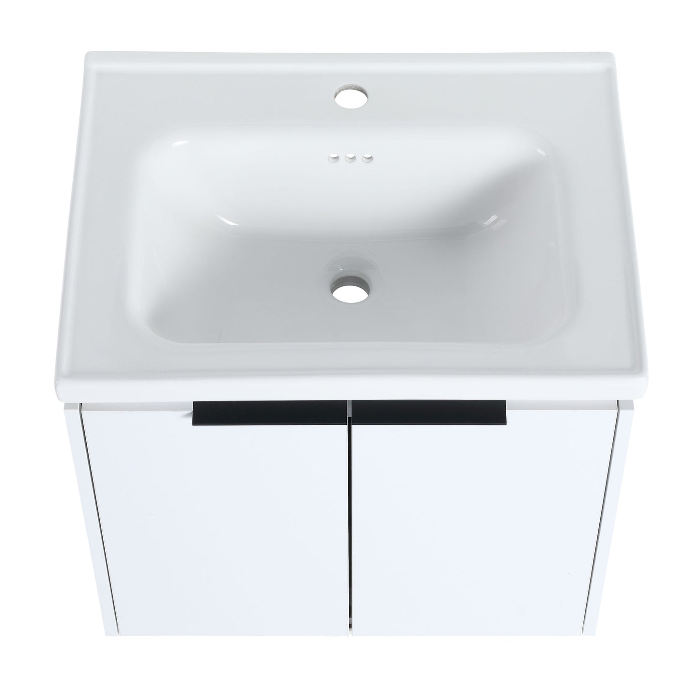 60" Double Sink Exquisite Wall mount Vanity