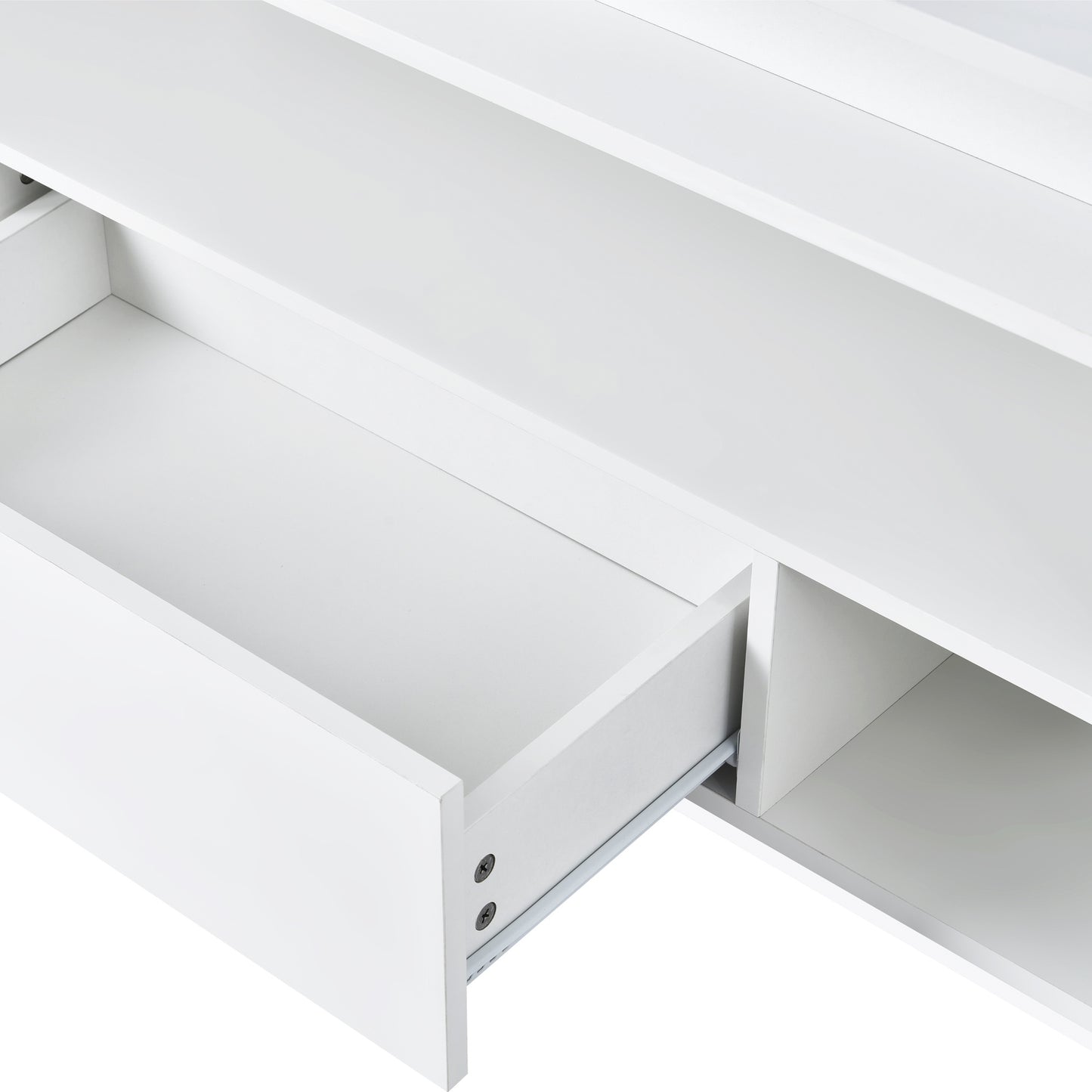 Modern, Stylish Functional LED, TV stand up to 75\"