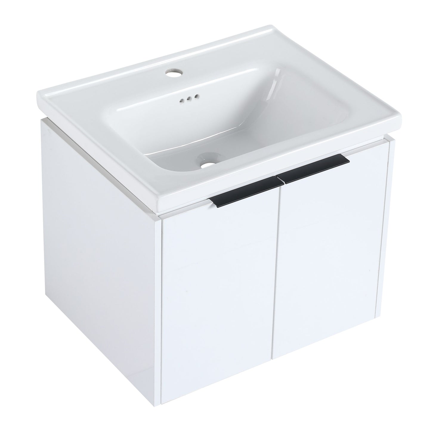 60" Double Sink Exquisite Wall mount Vanity