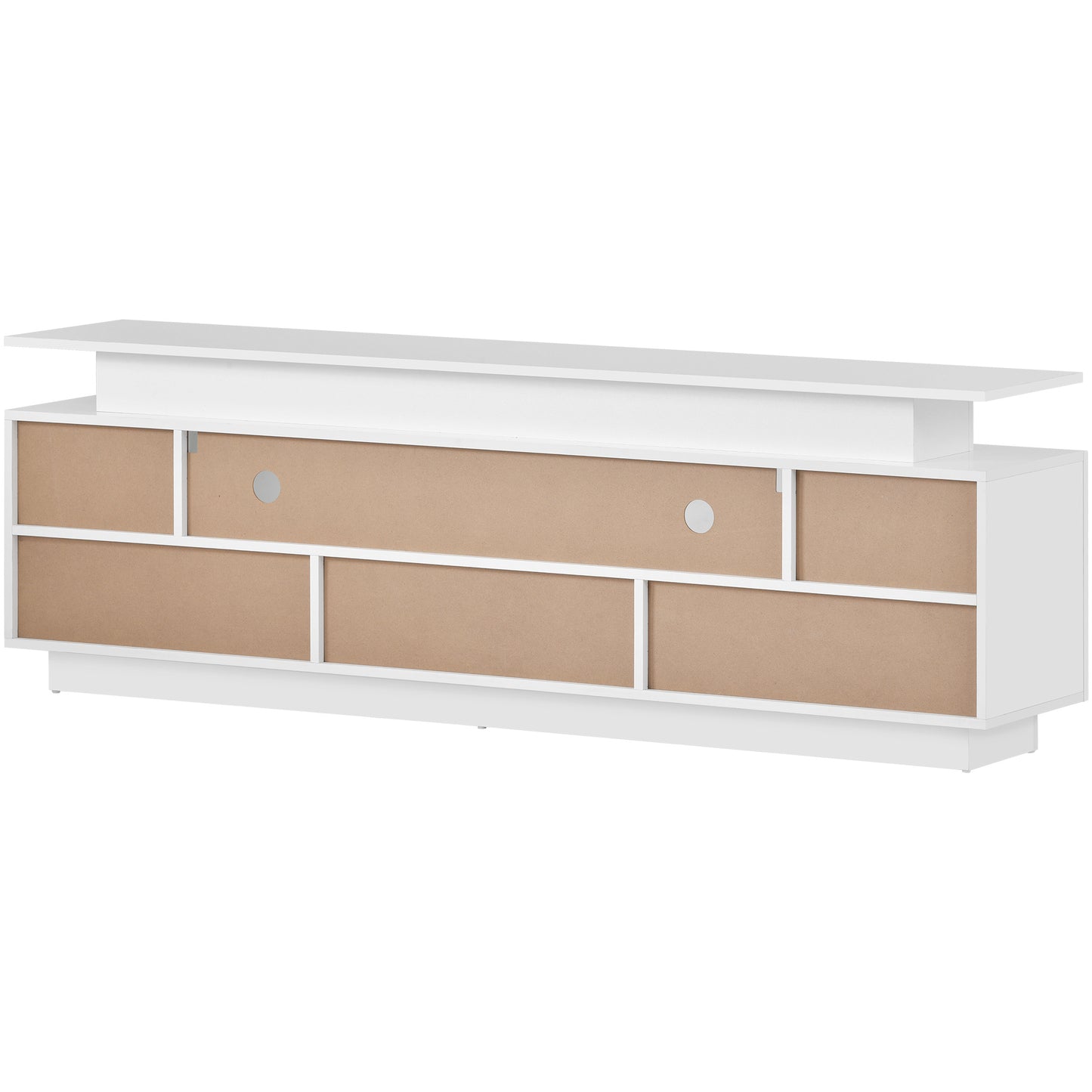 Modern, Stylish Functional LED, TV stand up to 75\"
