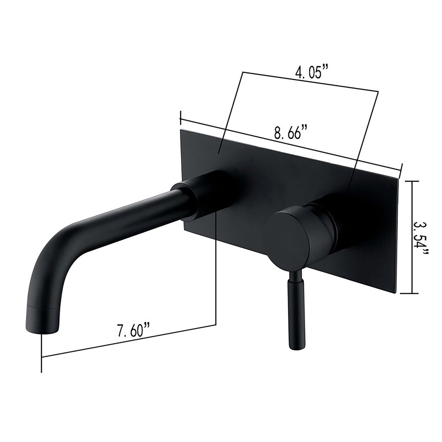 Wall Mounted ARC Faucet