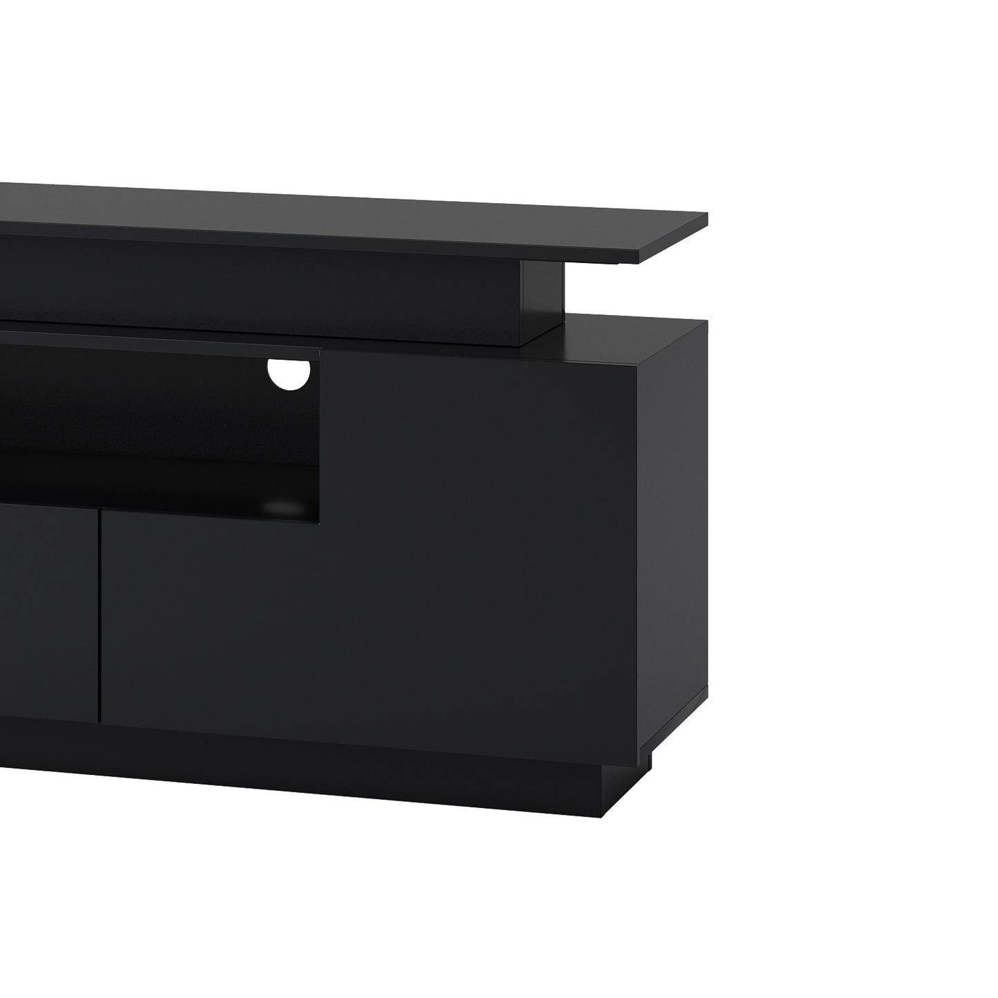 Modern, Stylish Functional LED, TV stand up to 75\"