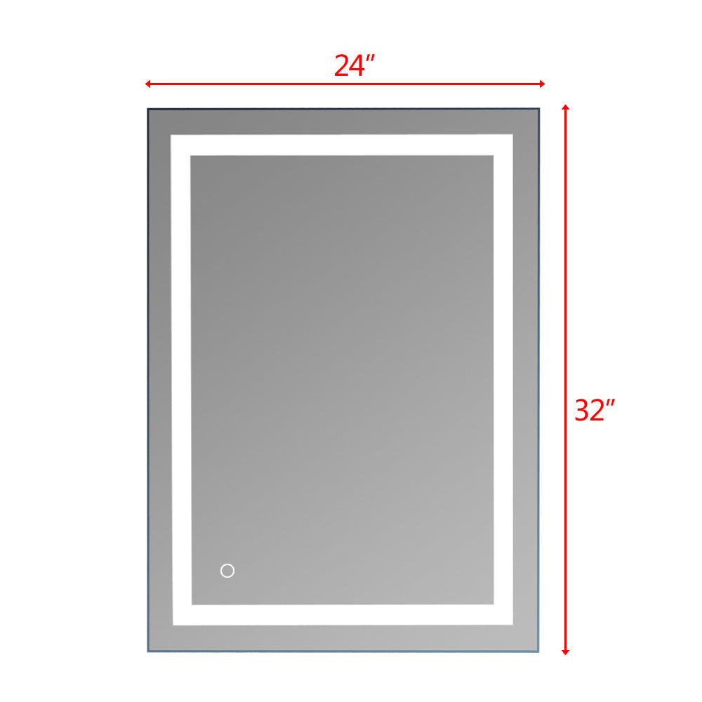 4 Size LED Mirror ( vertical/Horizontal)