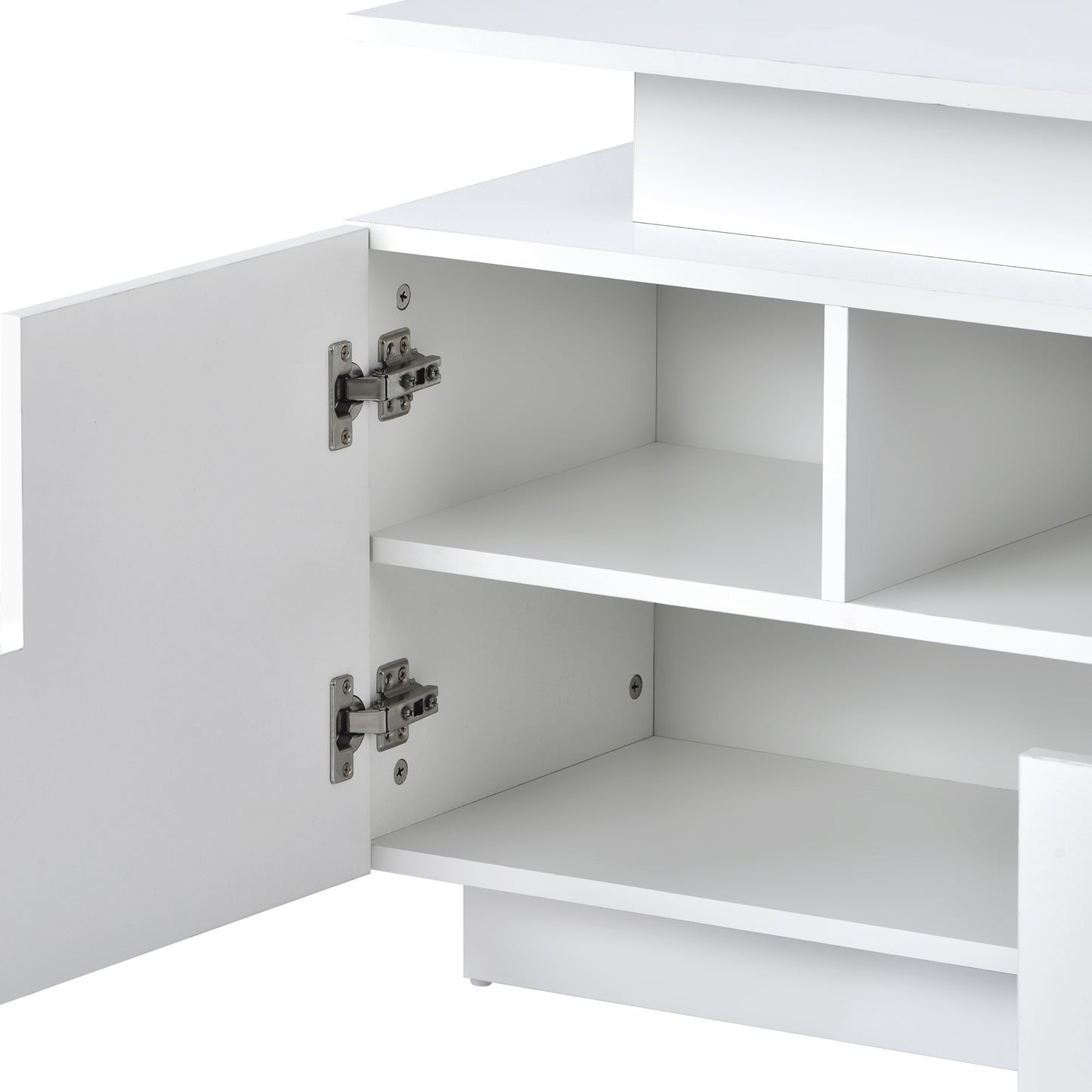 Modern, Stylish Functional LED, TV stand up to 75\"