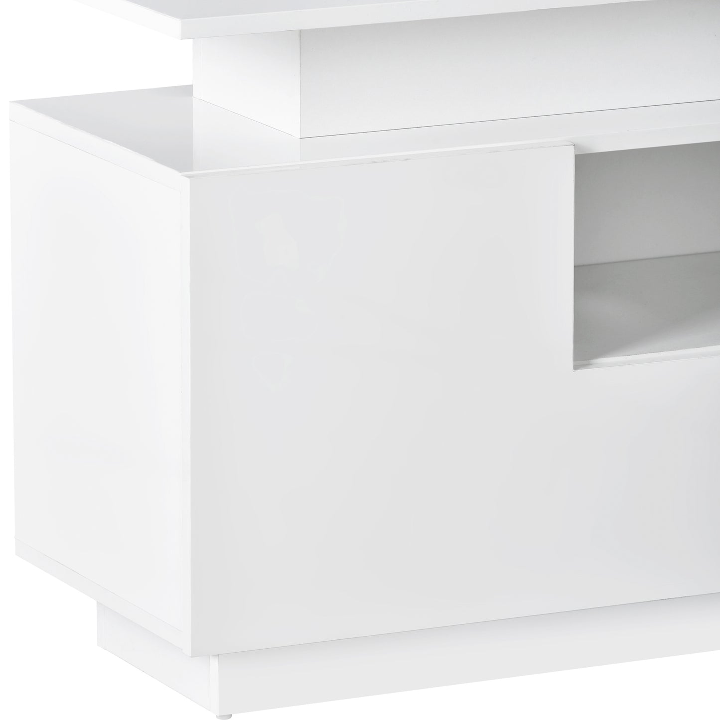 Modern, Stylish Functional LED, TV stand up to 75\"