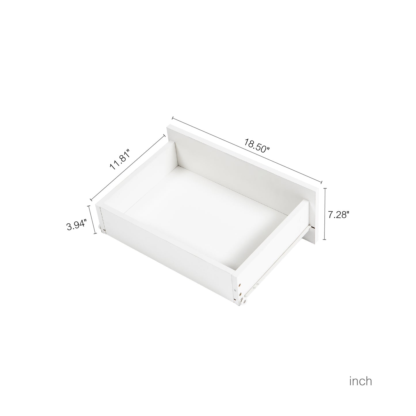 Modern White TV Stand; 16 Colors LED TV Stand w/Remote Control Lights