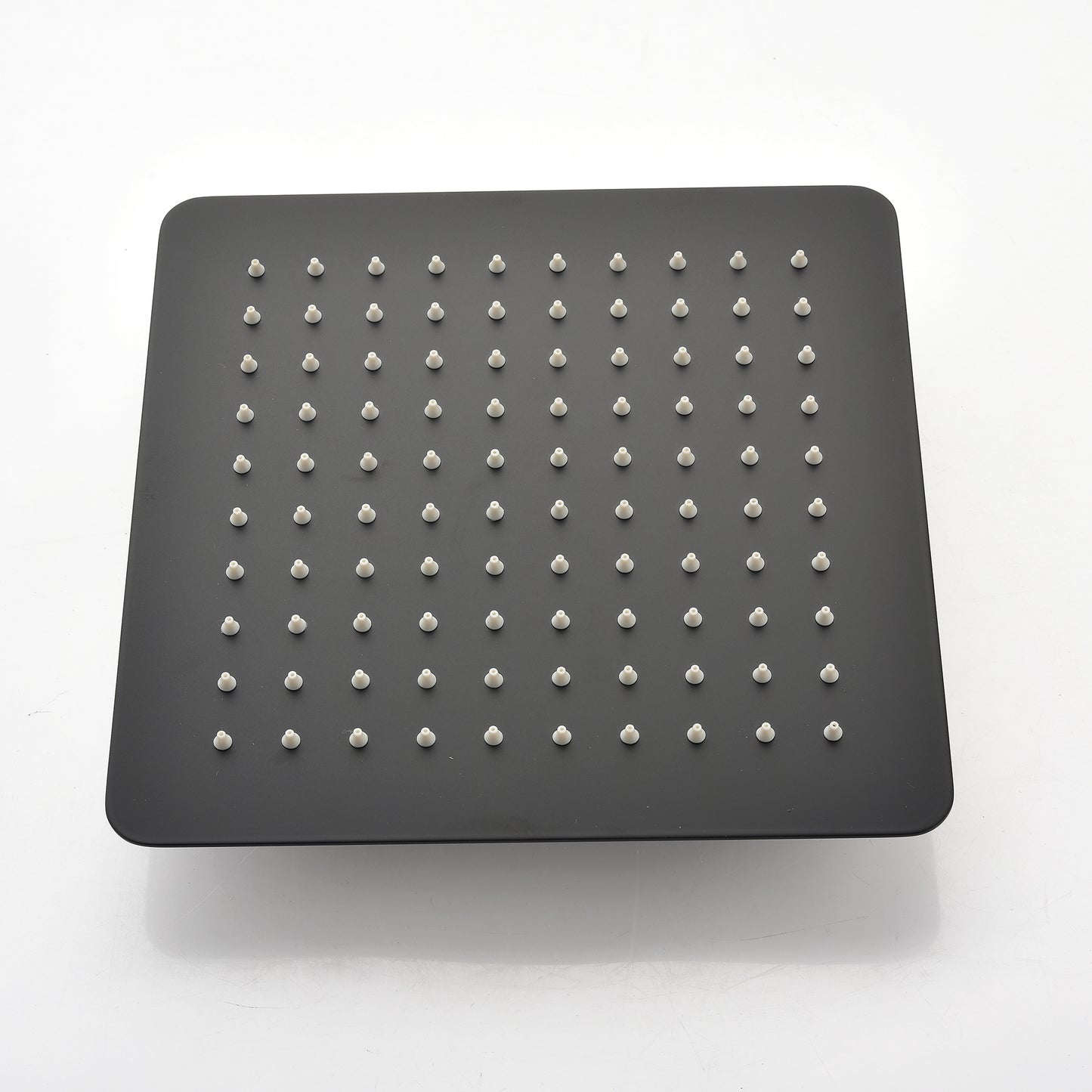 Matte Black Set Ceiling Mounted Rainfall Shower Head