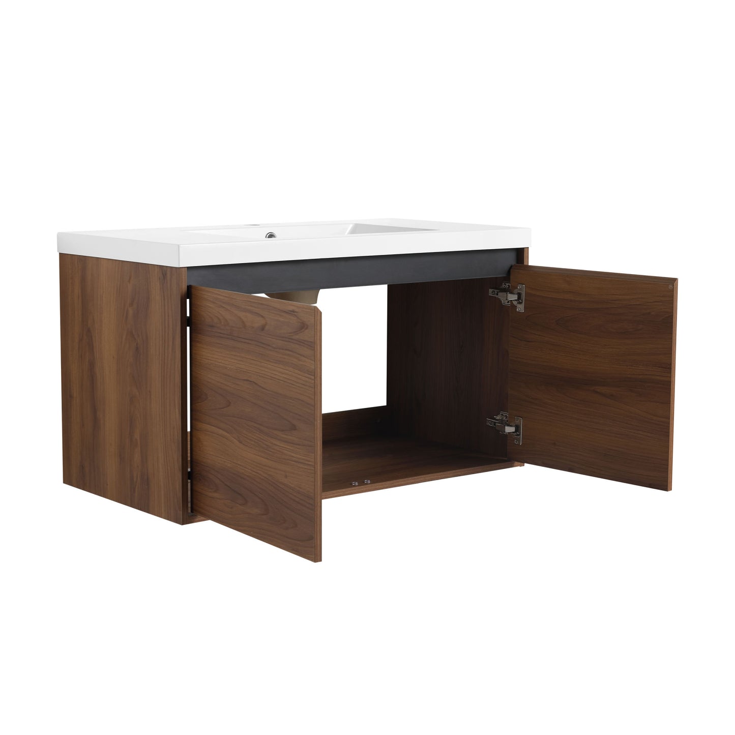 36" Vanity with resin Countertop Sink
