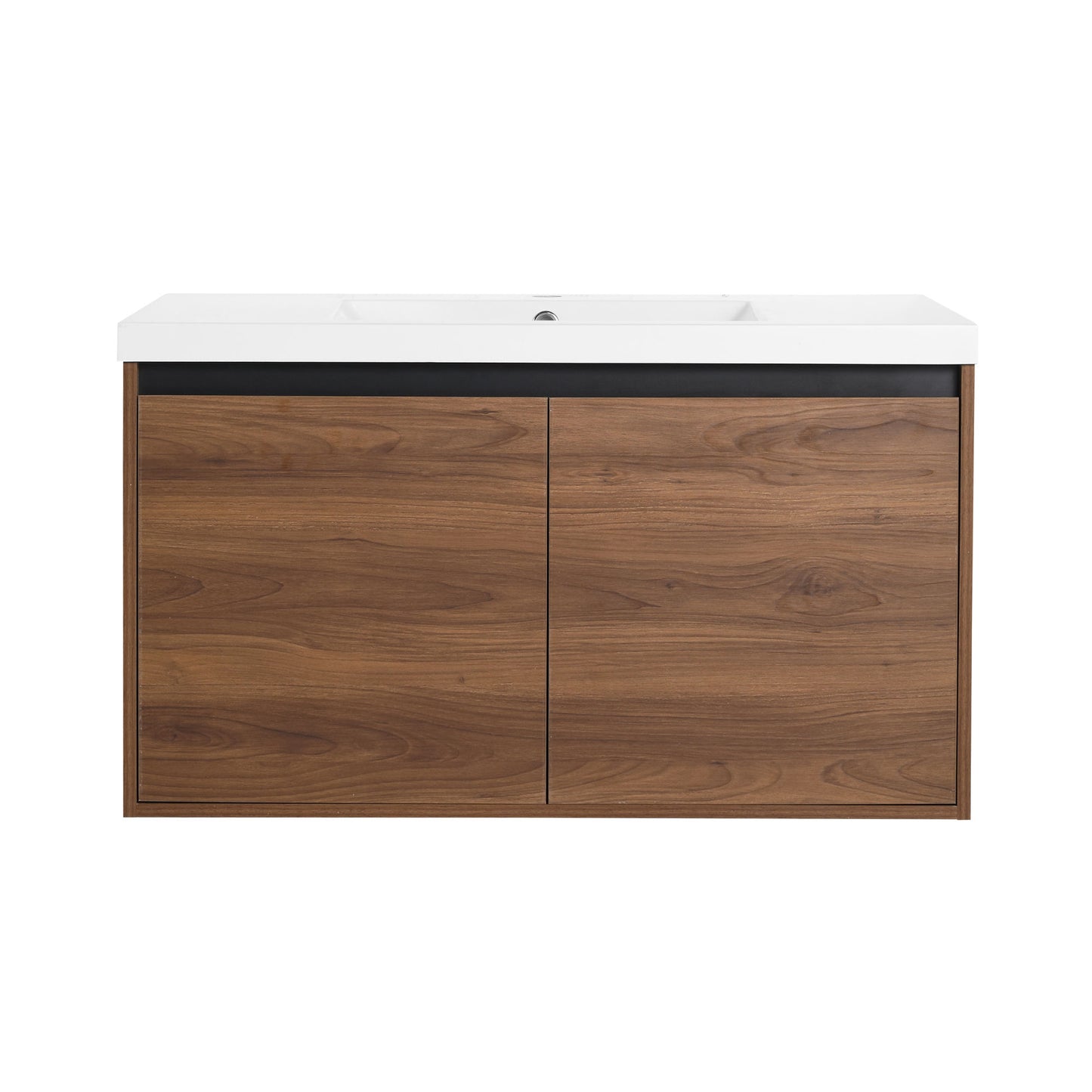 36" Vanity with resin Countertop Sink