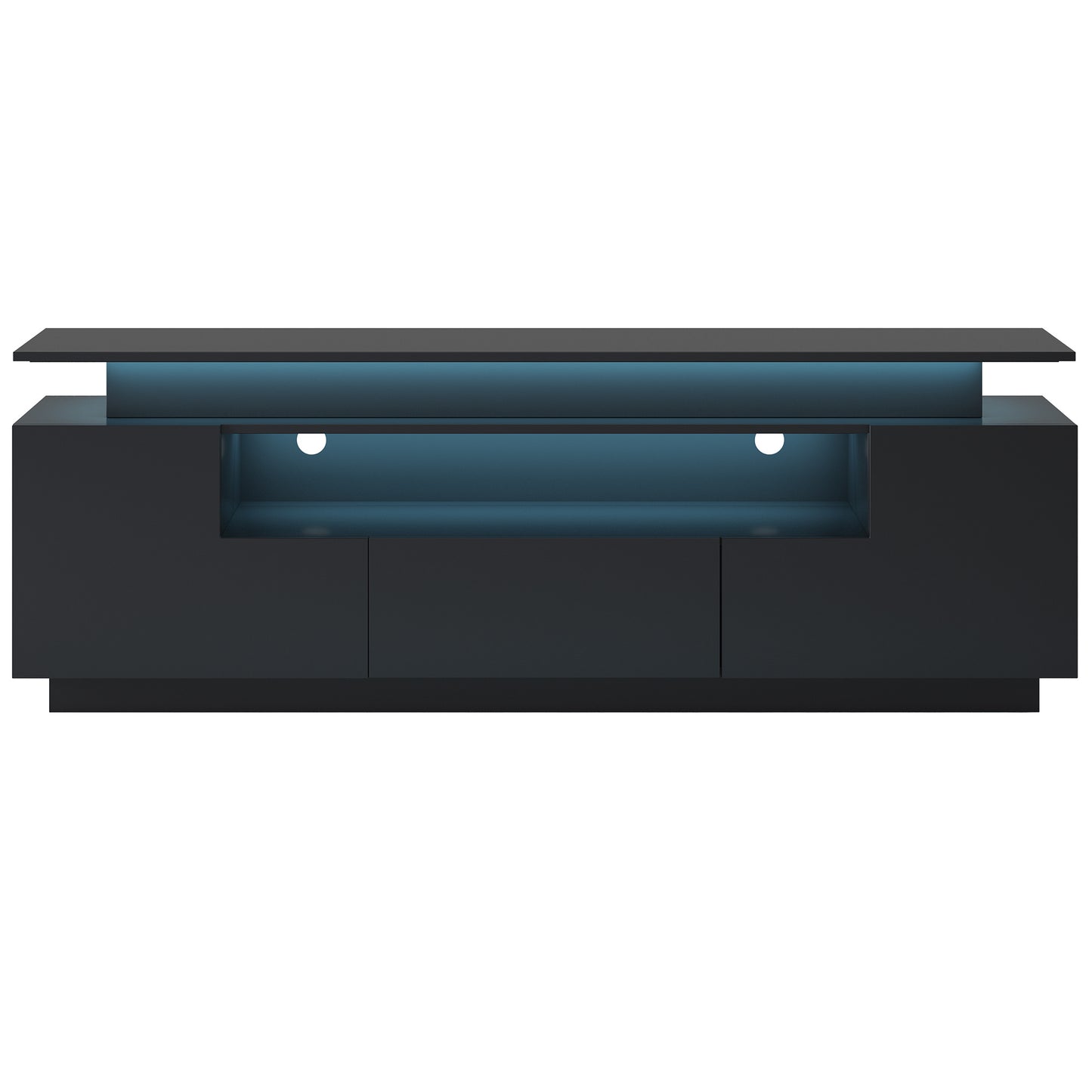 Modern, Stylish Functional LED, TV stand up to 75\"
