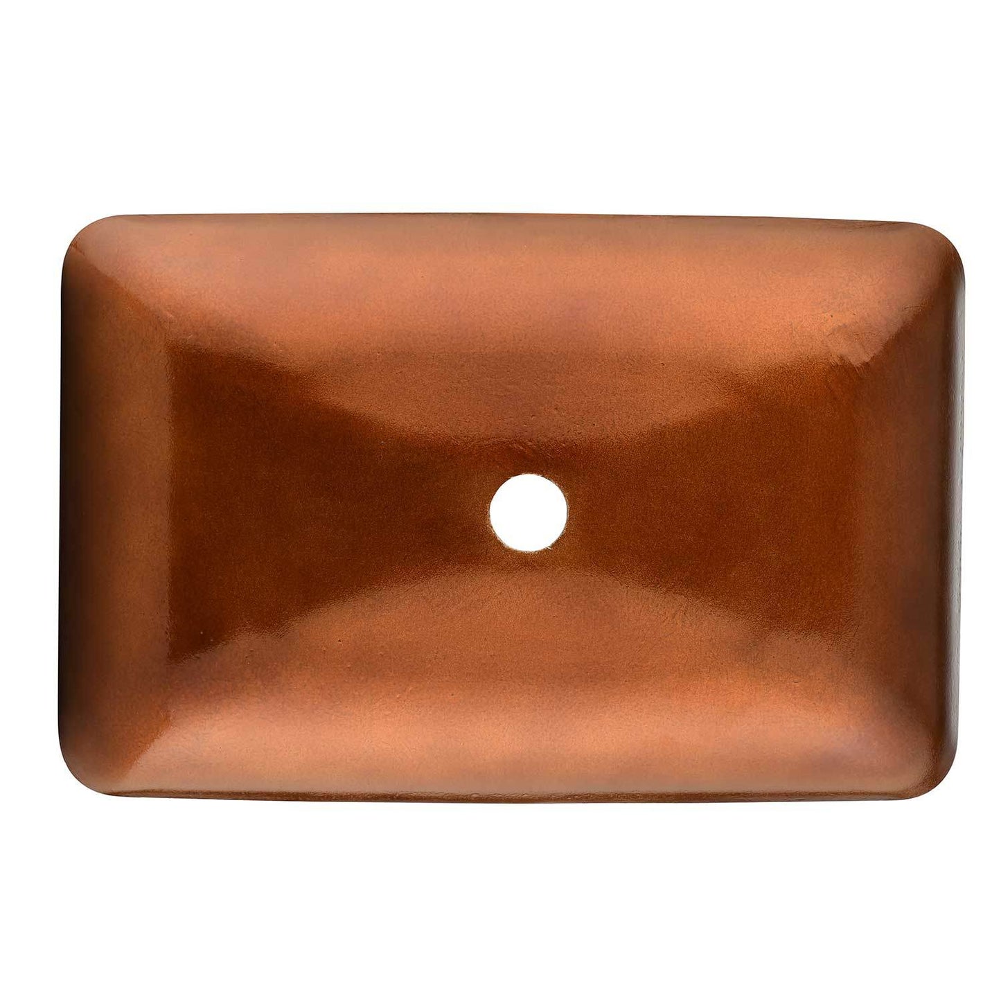 Handmade Glass Vessel Sink with gold Faucet