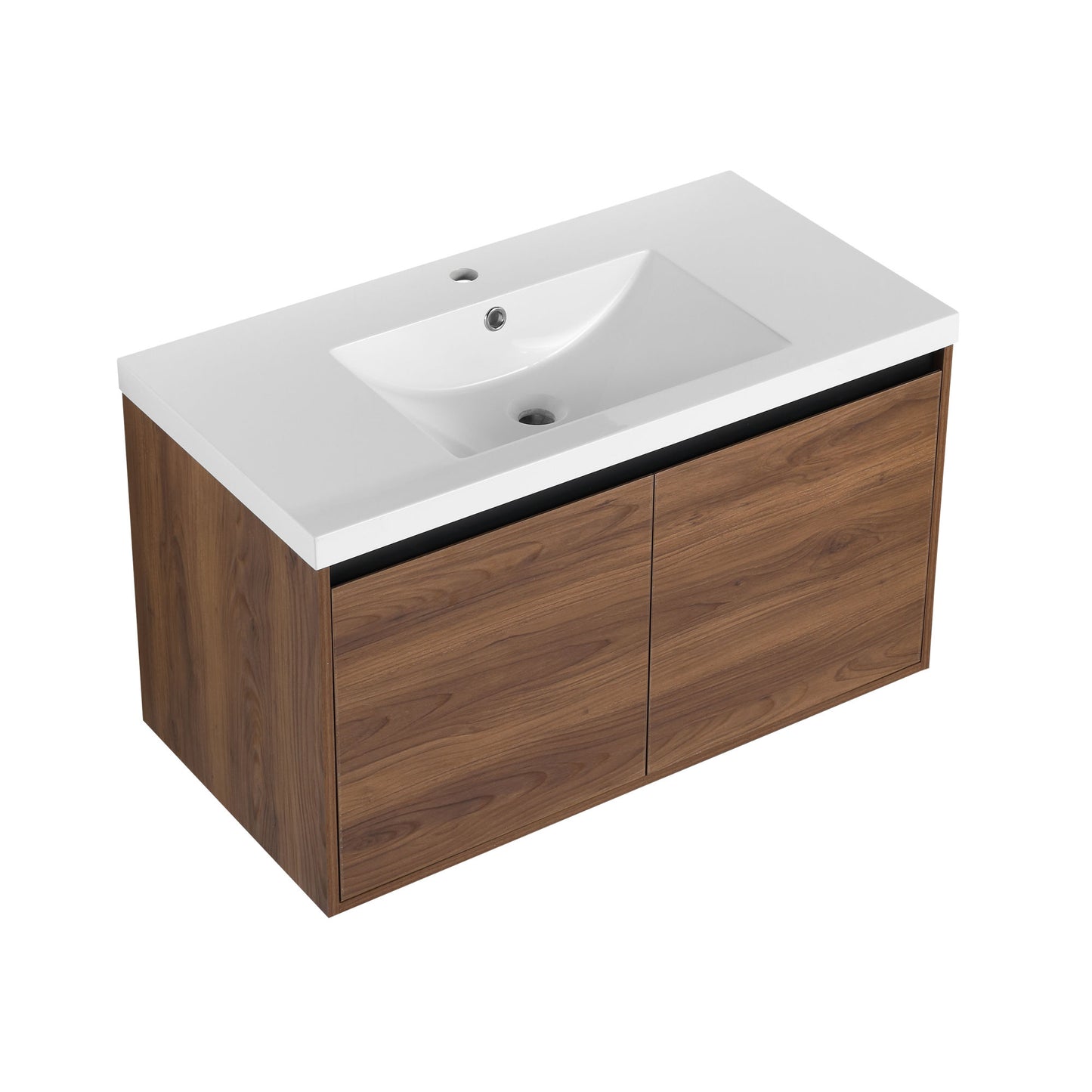 36" Vanity with resin Countertop Sink