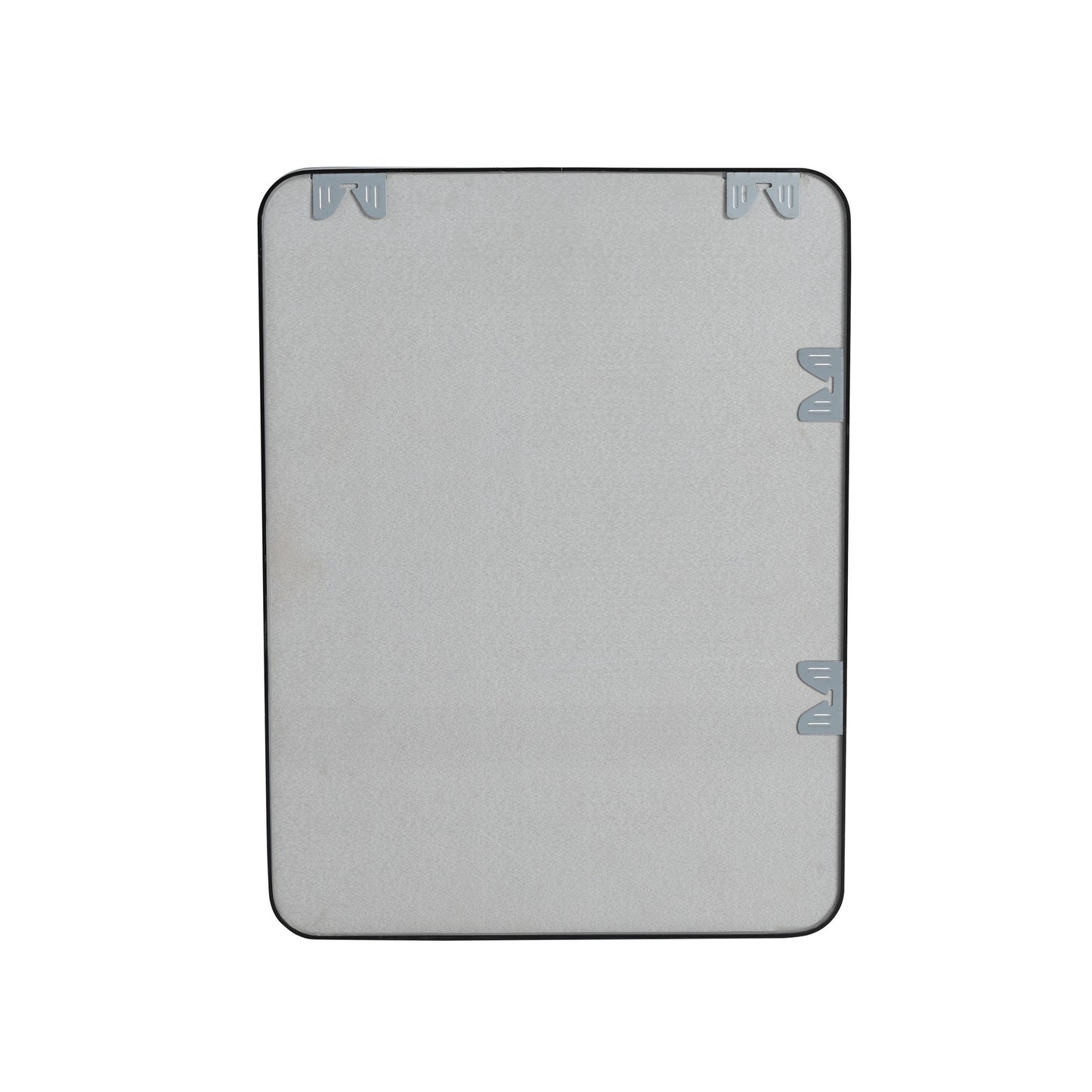 24 x 32 Mirror Black Aluminum Frame