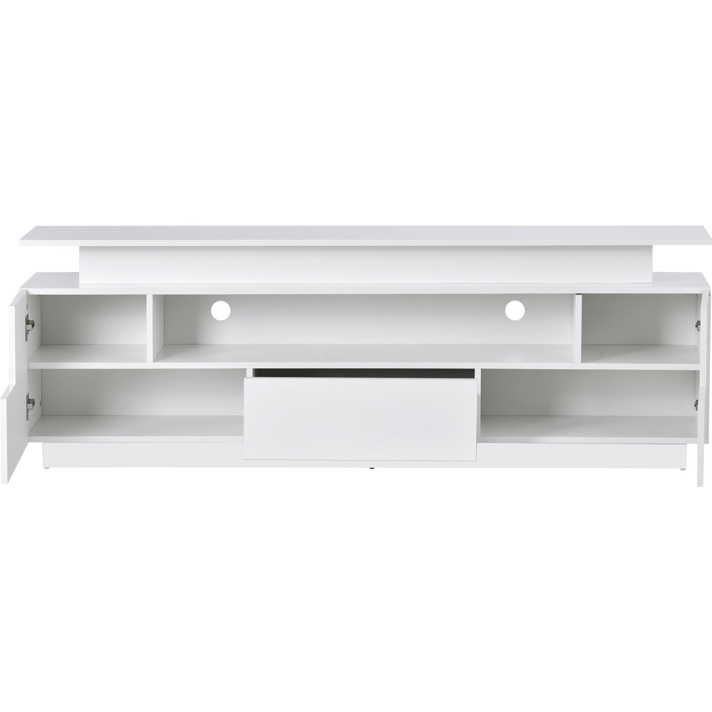 Modern, Stylish Functional LED, TV stand up to 75\"
