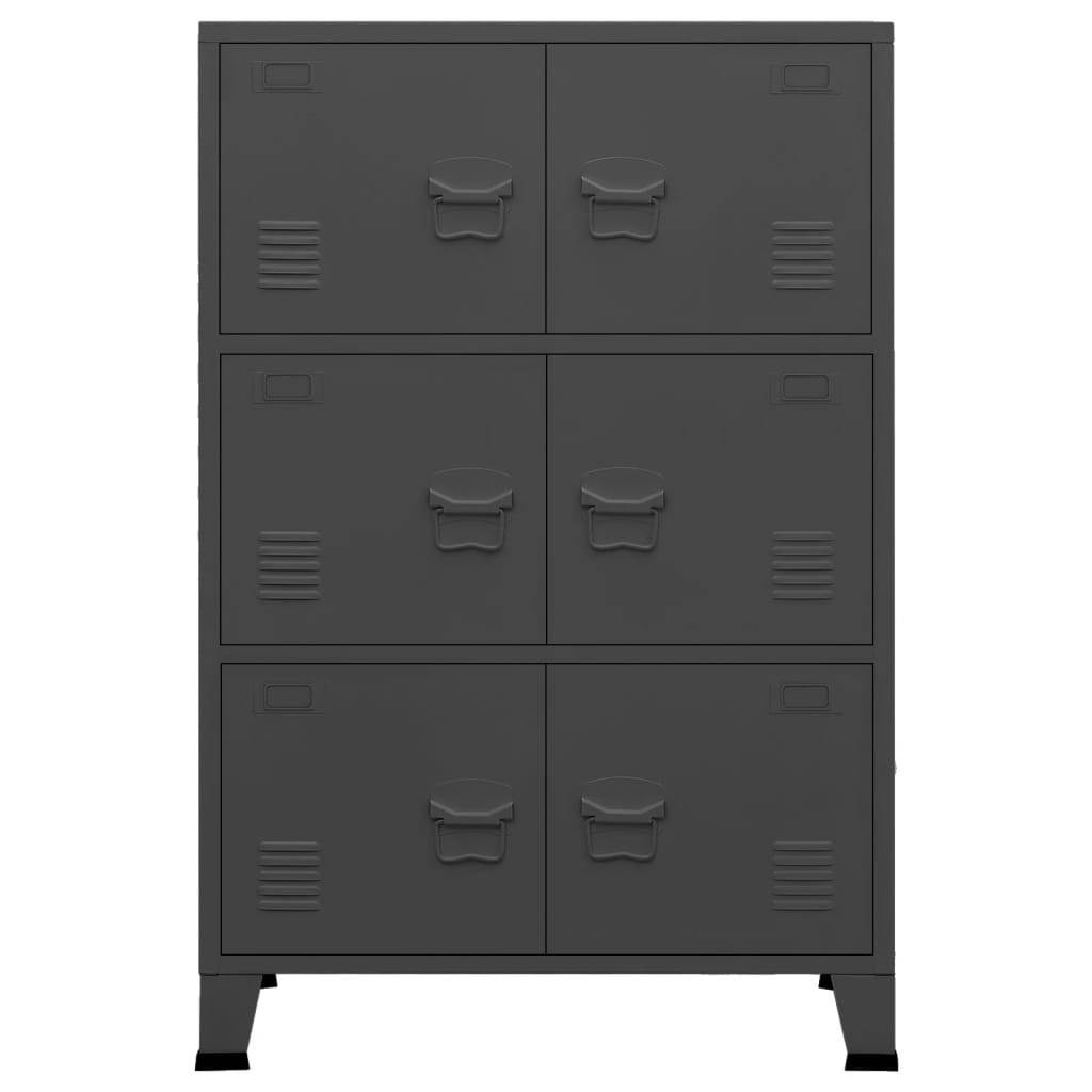 Industrial Filing Cabinet Anthracite