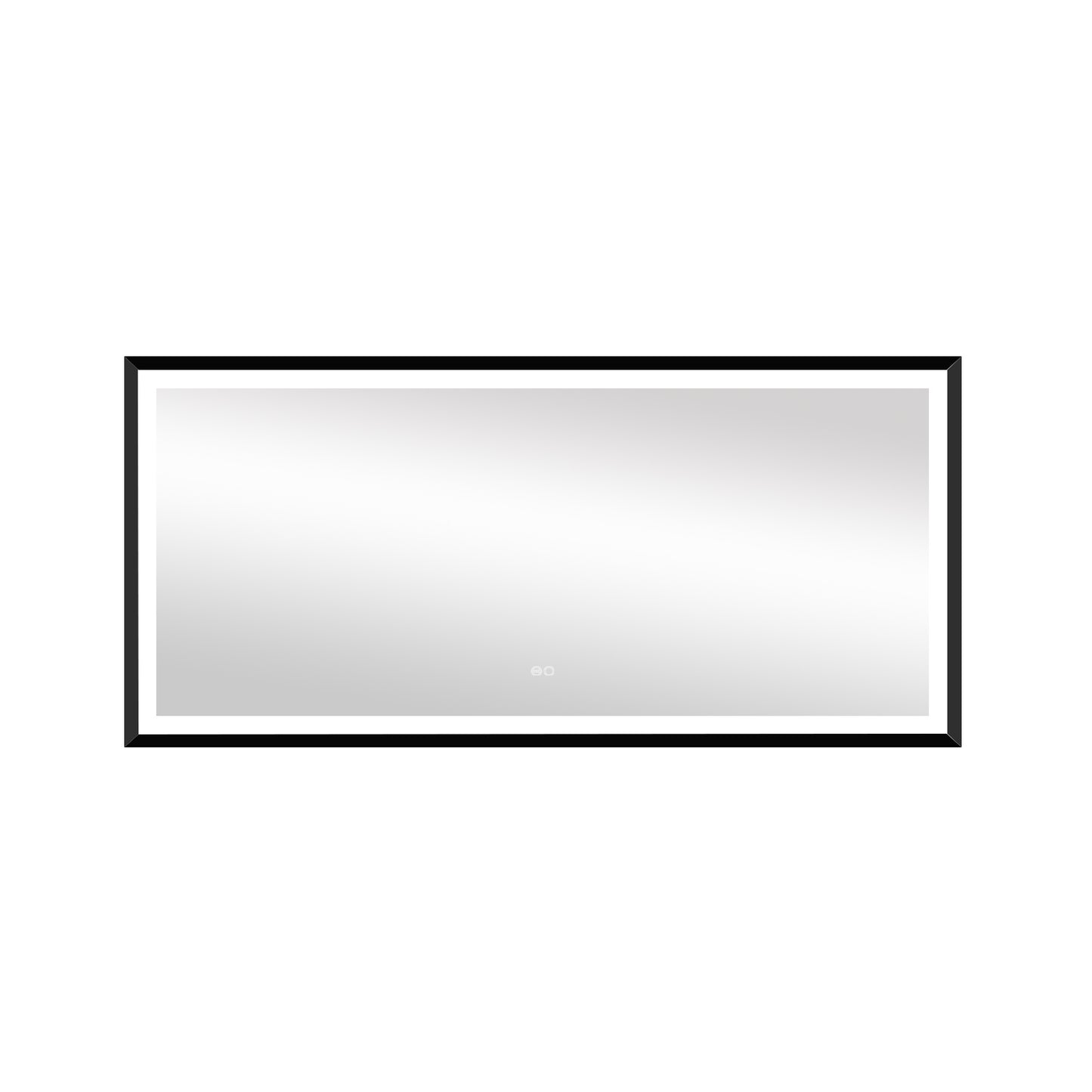 4 Size LED Bathroom Mirror; Backlit and Frontlit