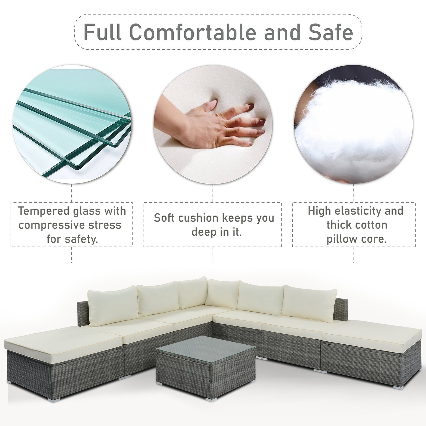 royalty sofa 8-Pieces Furniture Sets