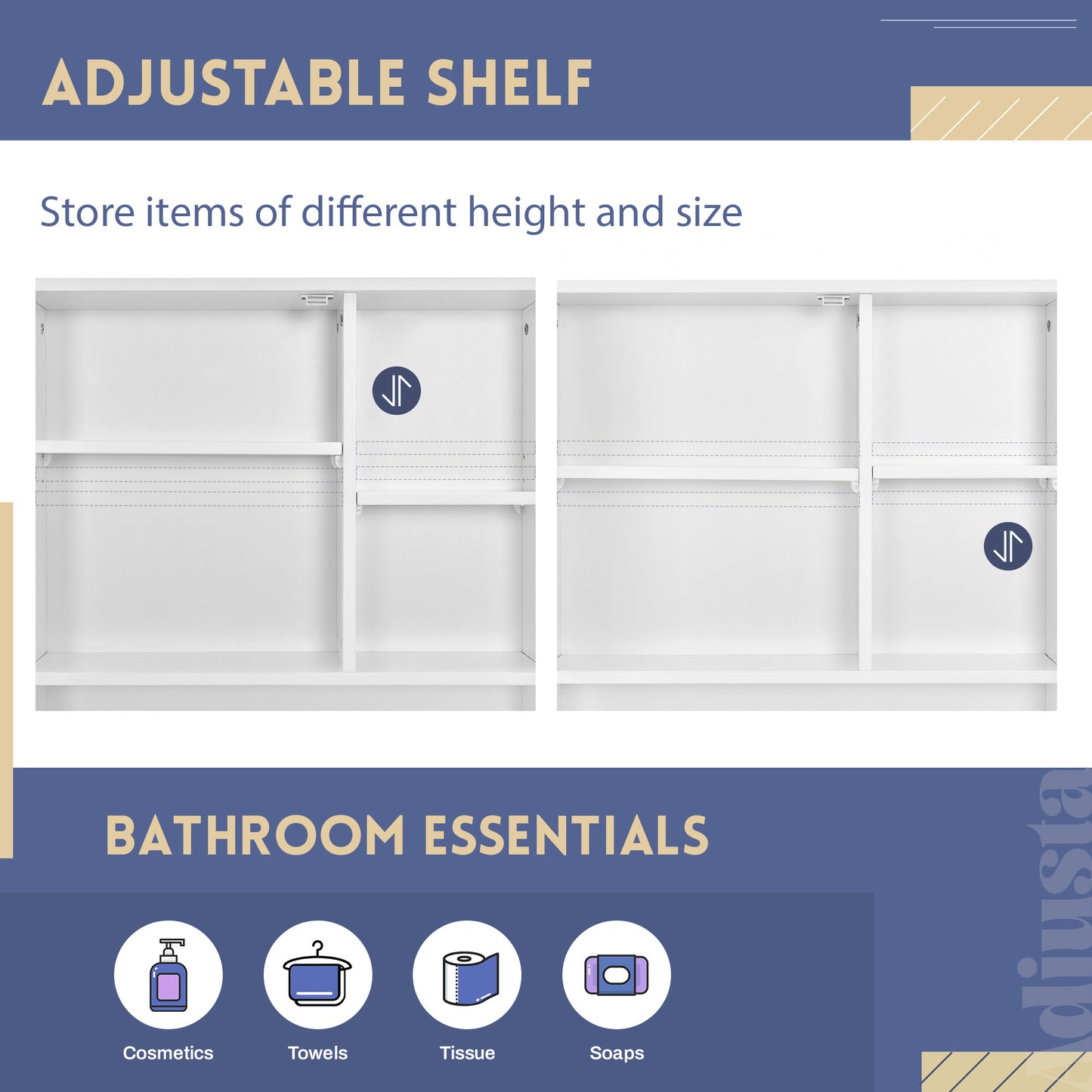 Over-The-Toilet Shelf