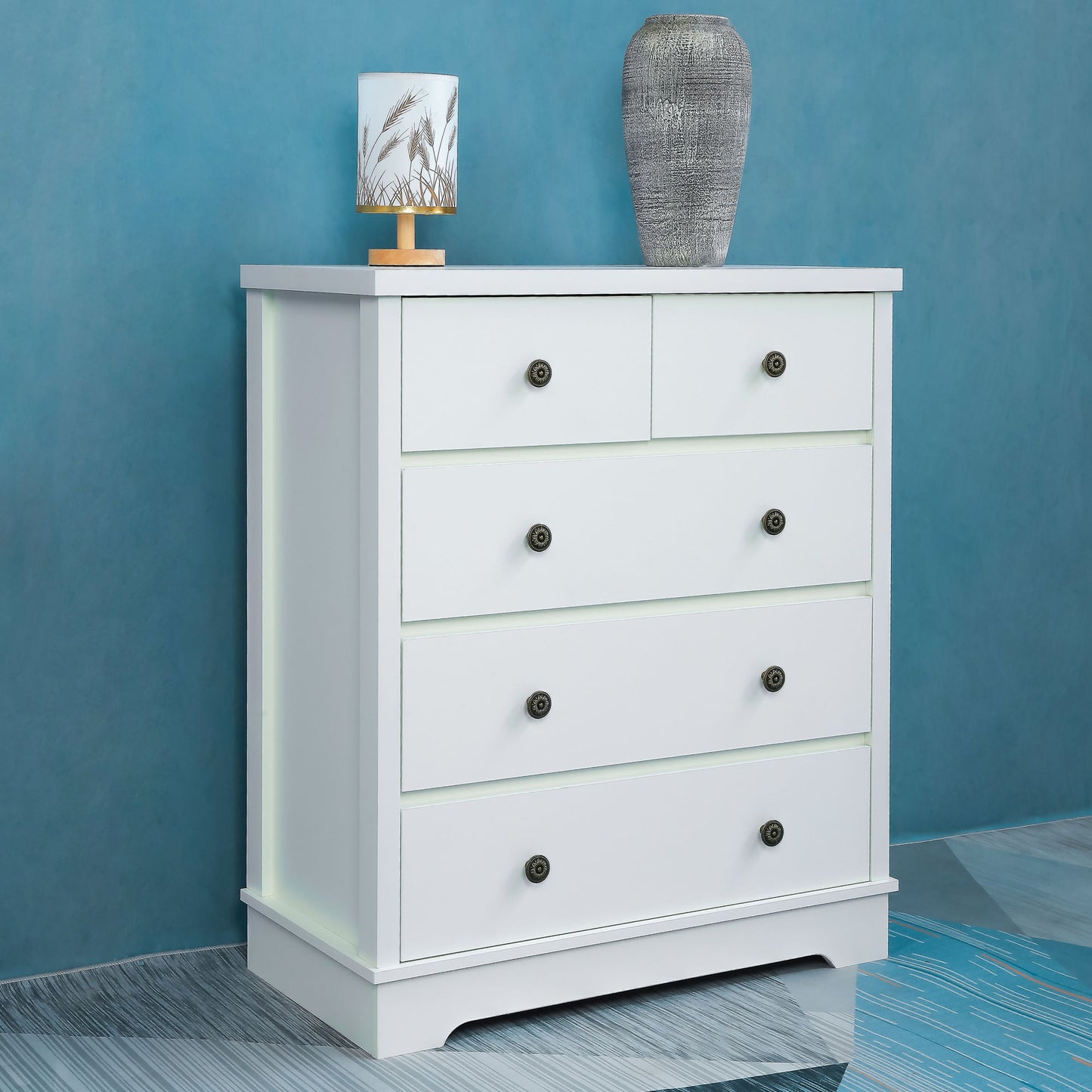 5 Drawers Storage Cabinet