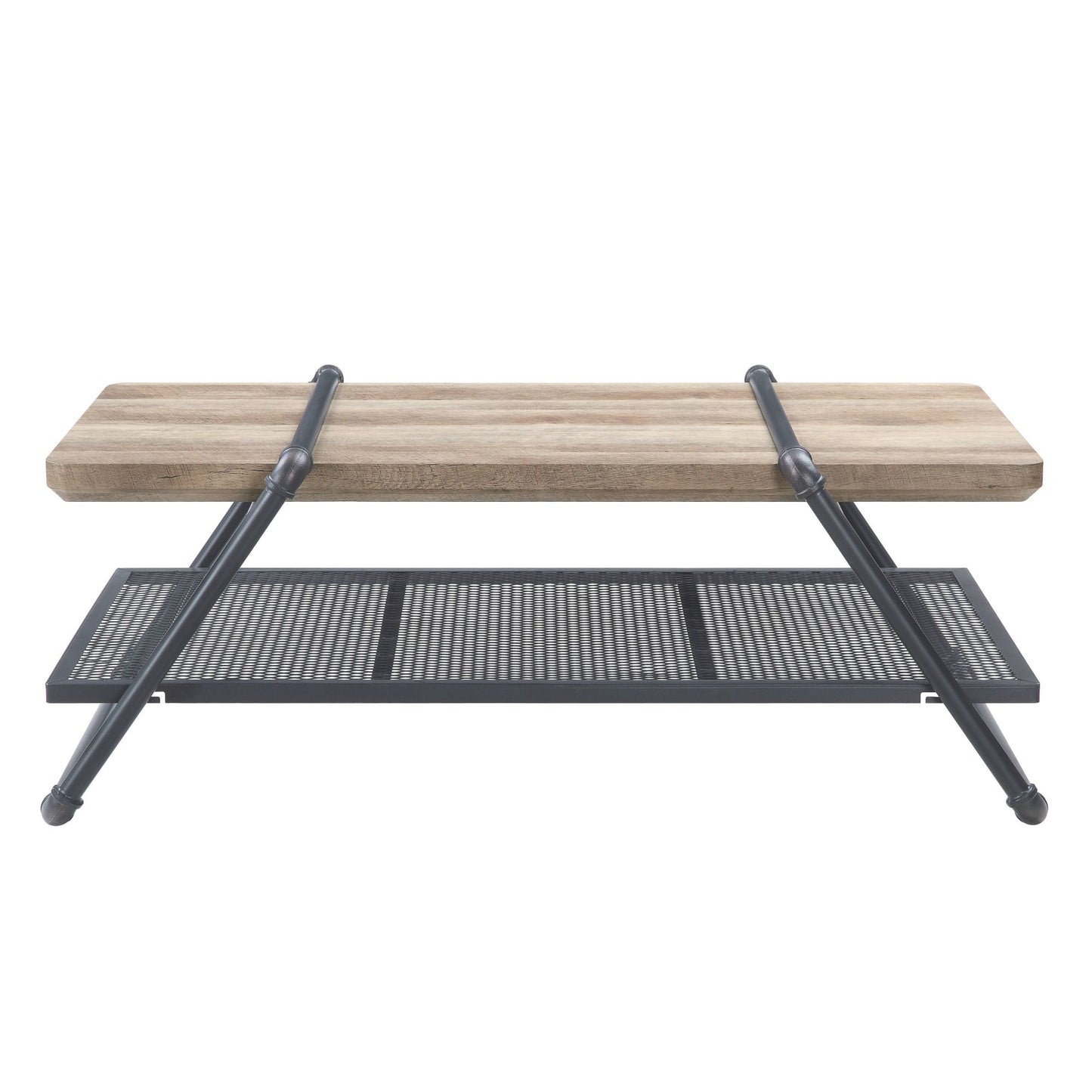 Brantley Coffee Table in sandy grey finish