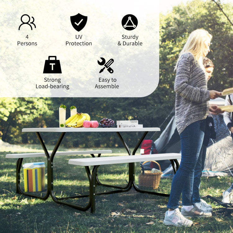 All Weather Outdoor Picnic Table