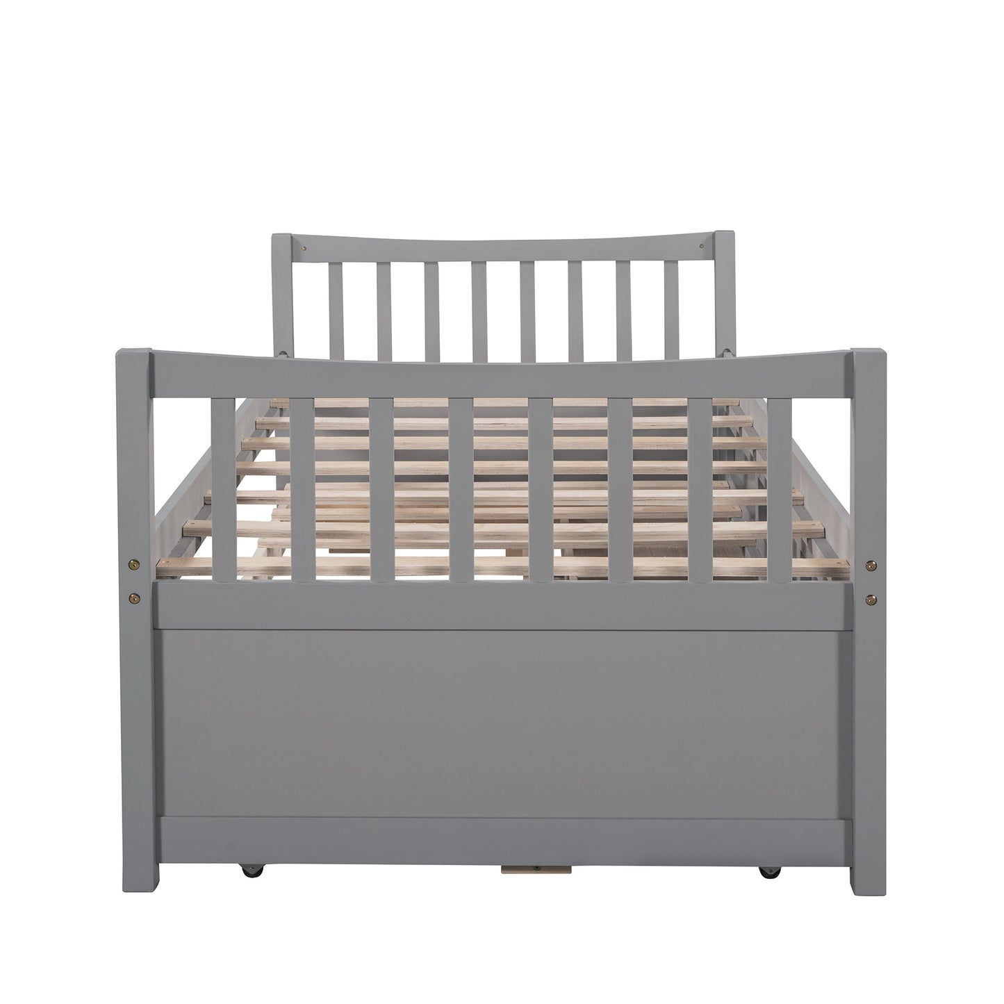 Daybed with Trundle and Drawers; Twin Size
