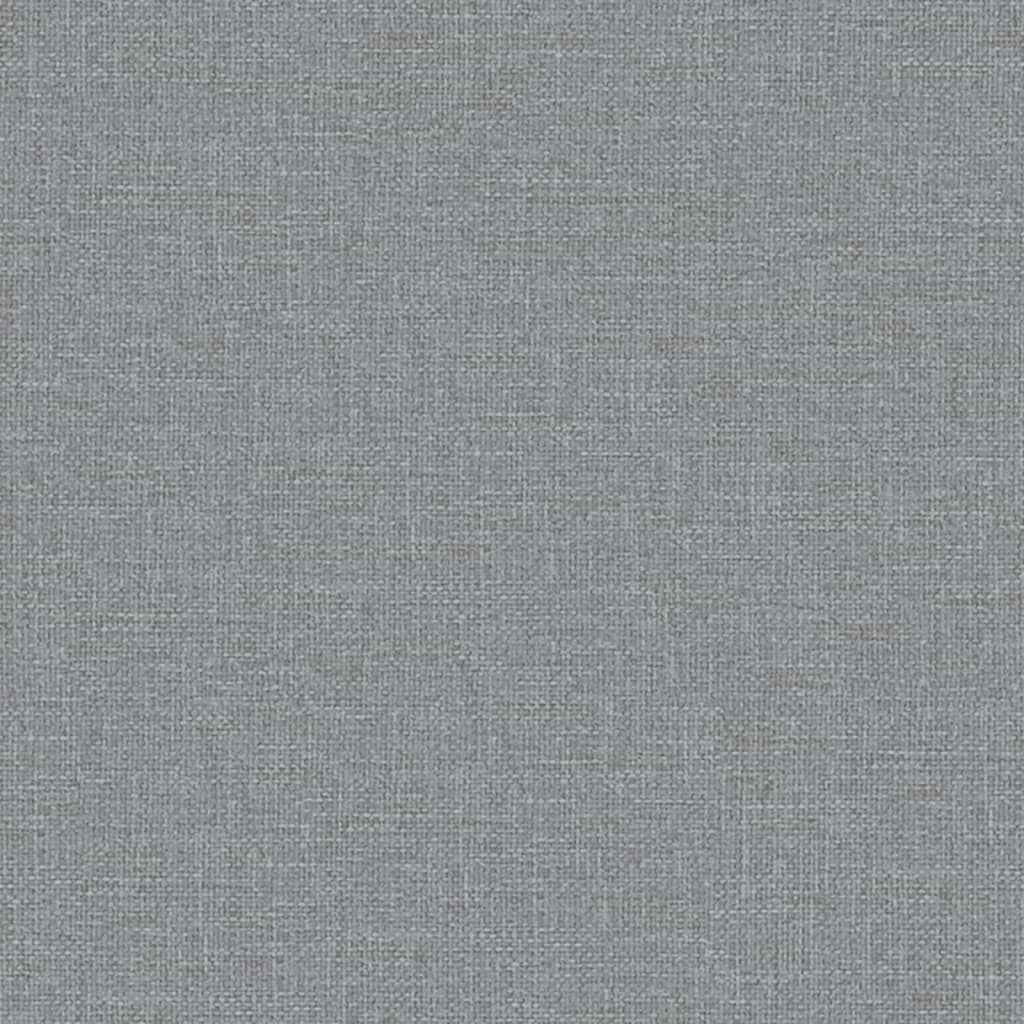Massage Reclining Office Chair Light Gray Fabric