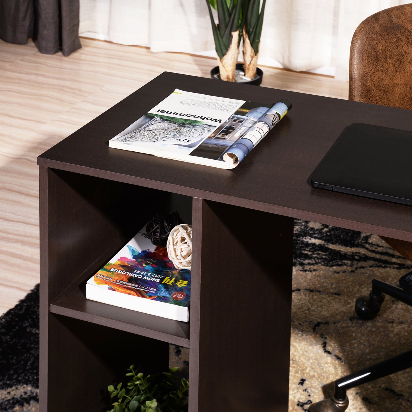 39.4\" W x 47.2\" Computer Desk L-Shaped