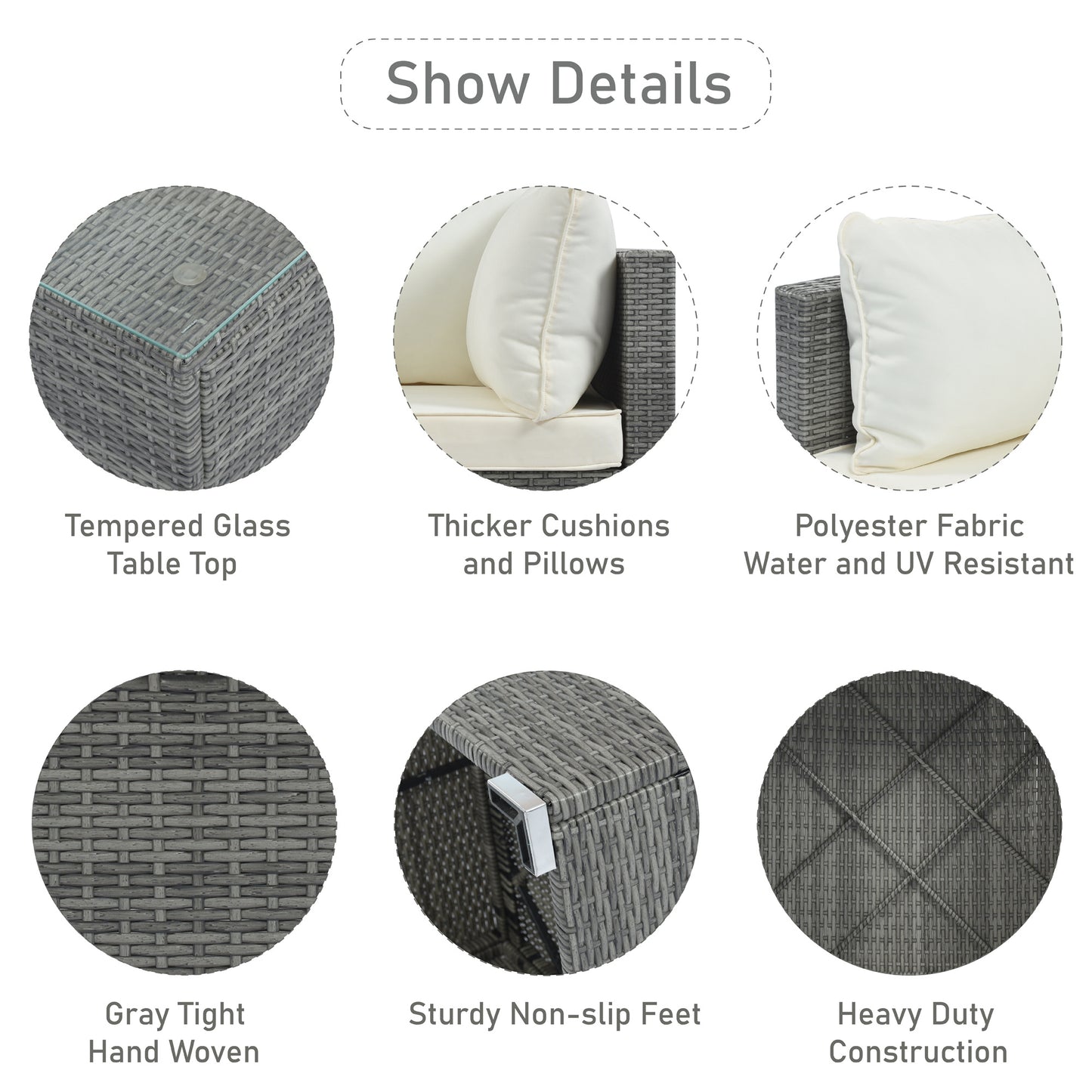 royalty sofa 8-Pieces Furniture Sets