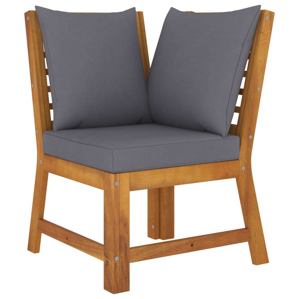 5 Piece Garden Solid Acacia Wood