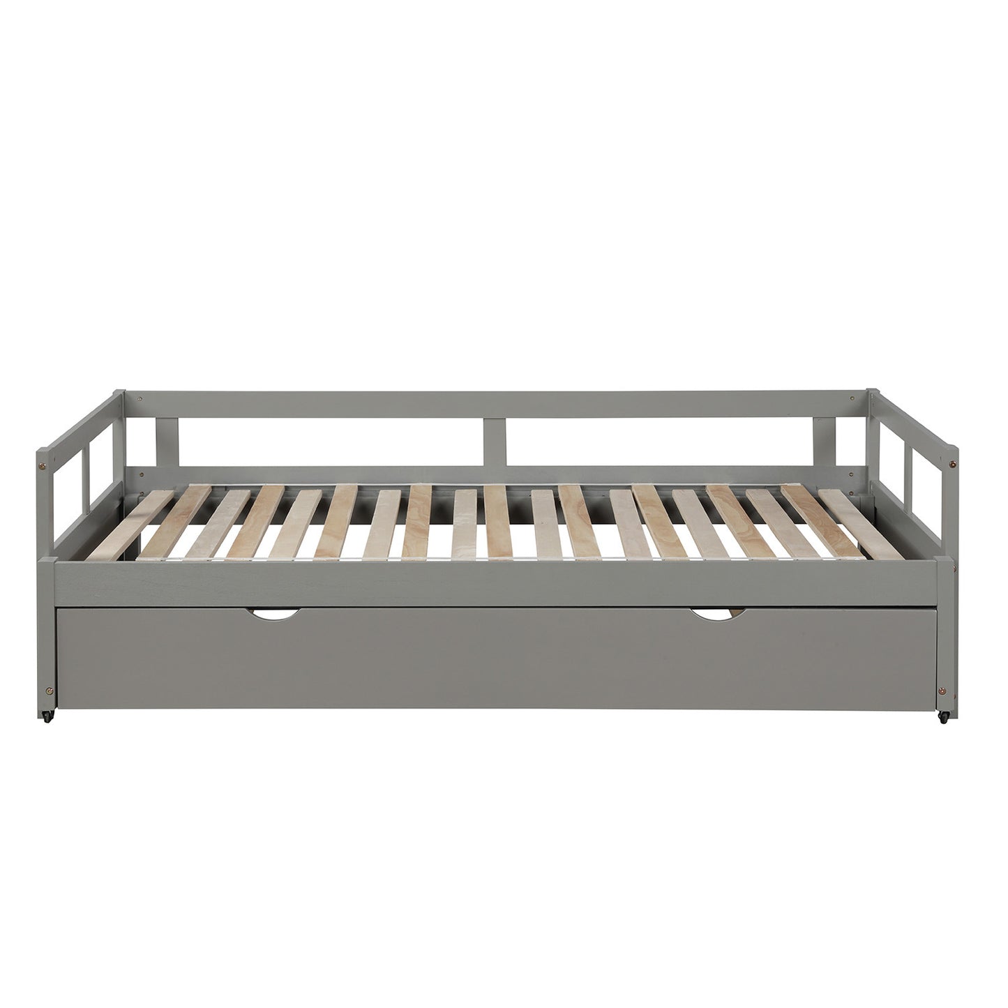 White King Size Daybed with Trundle