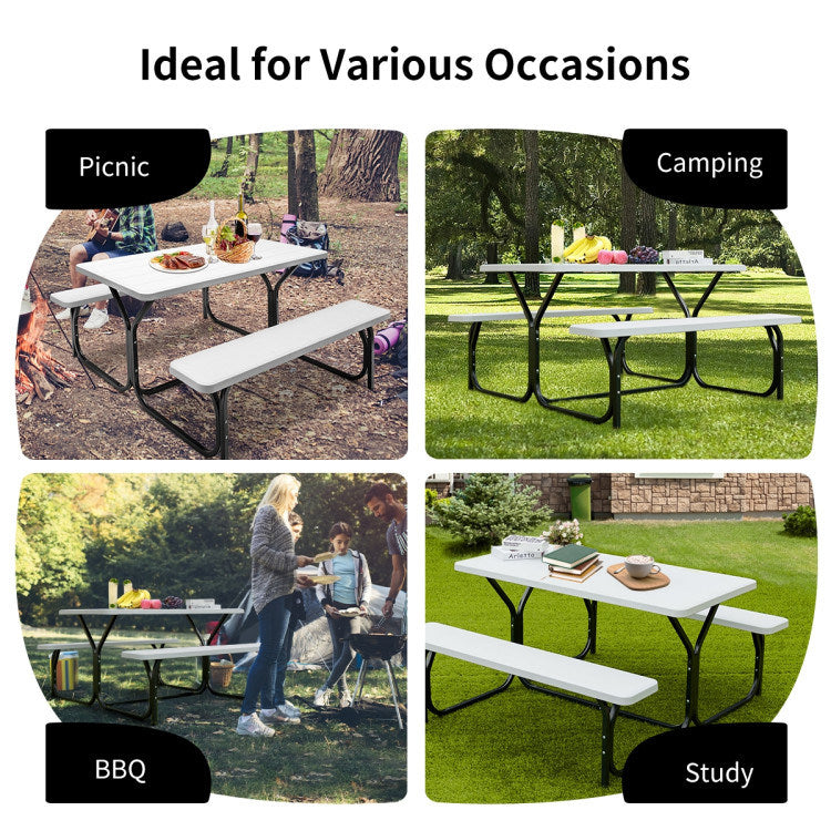 All Weather Outdoor Picnic Table