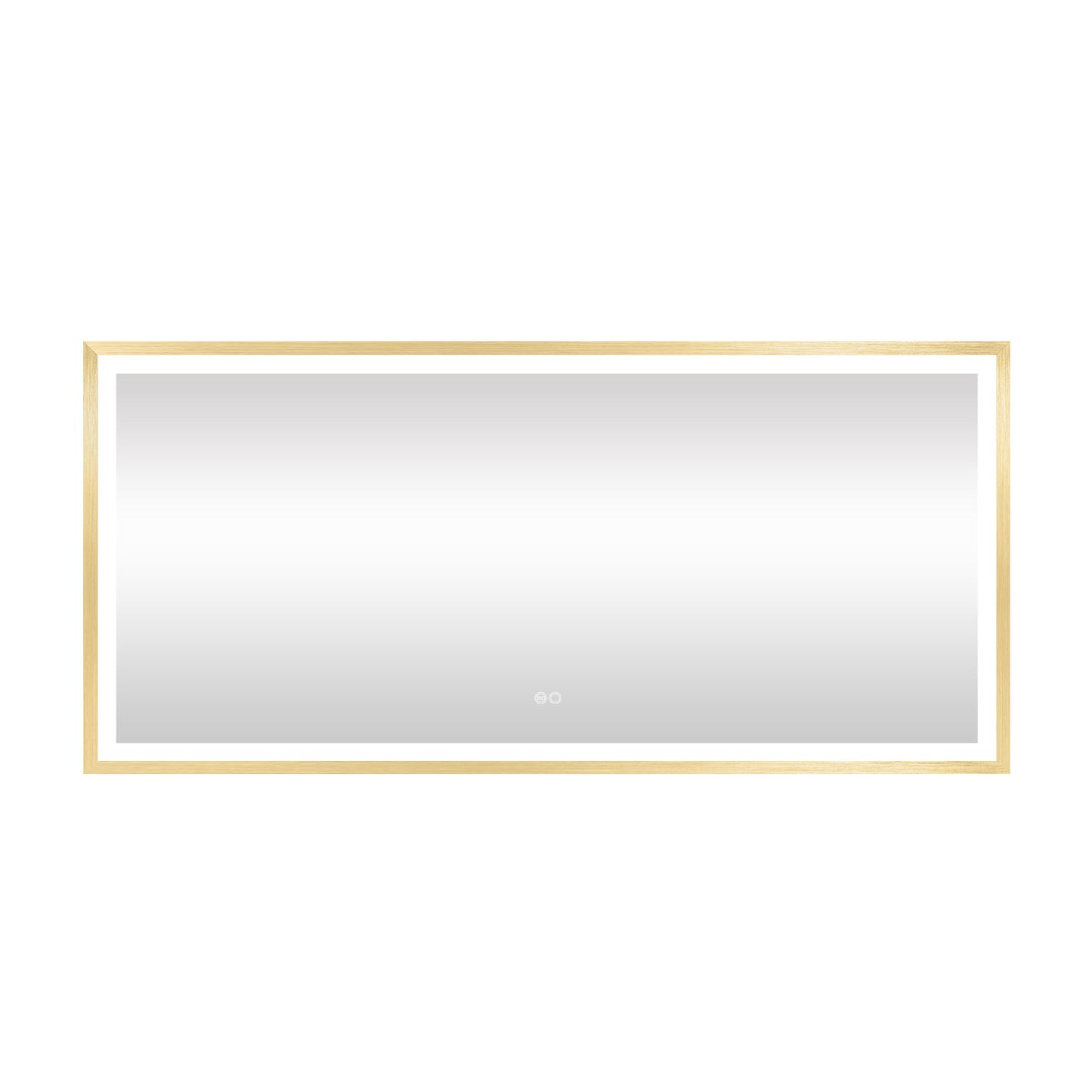 4 Size LED Bathroom Mirror; Backlit and Frontlit