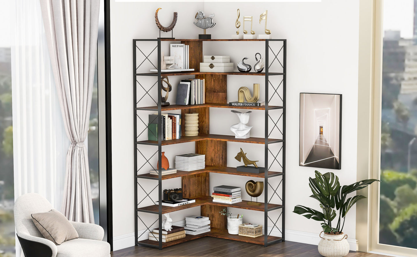 7-Tier Bookcase