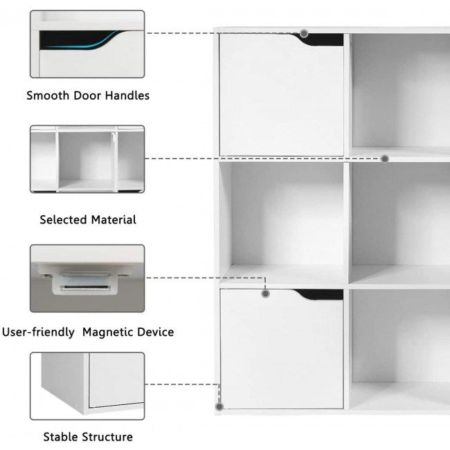 9 Cube Storage Bookcase