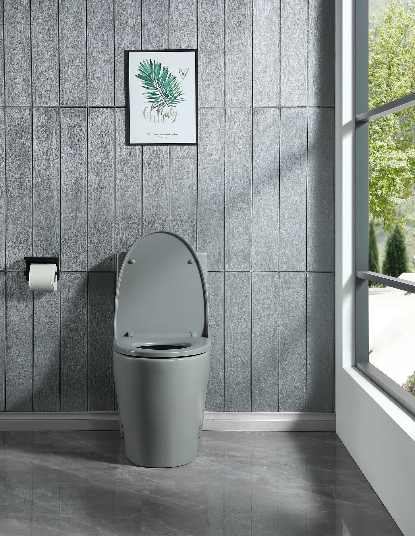 Dual-Flush One Piece Toilet