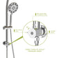 7-Function Hand Shower Chrome