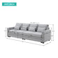 104\\\" 4-Seater Modern Linen Fabric Sofa