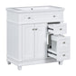 30" Bathroom Vanity White