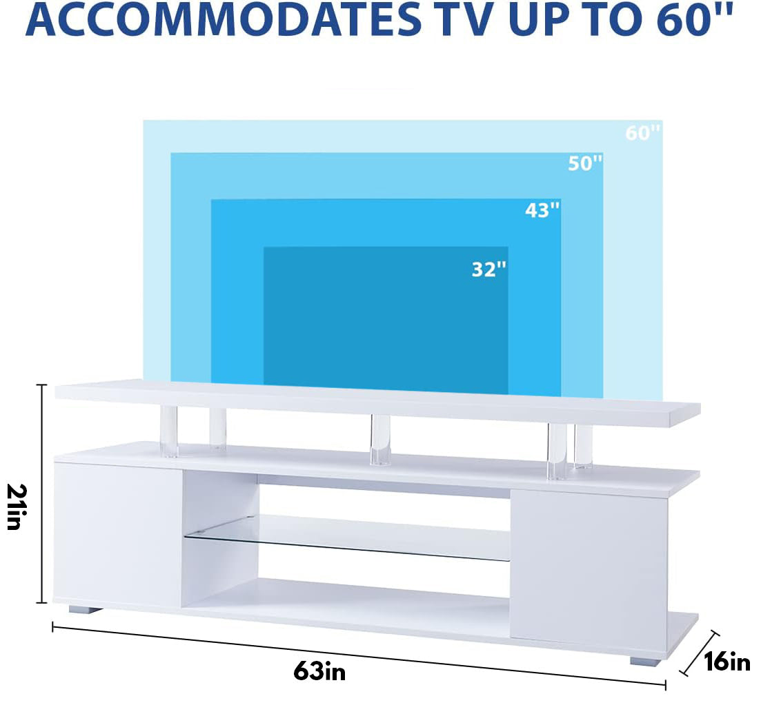 TV Stand for 70 Inch TV LED Entertainment