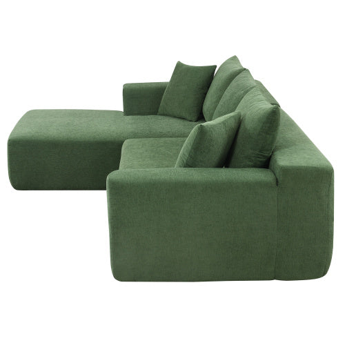 Sofa Set, Modern Minimalist Style L-Shape