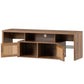 TV Stand Adjustable 2 clear wave laminates; LED