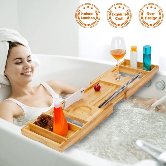 Caddy Bamboo Bath Tray