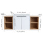 48" Single Sink Exquisite Wall mount Vanity