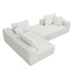 Sofa Set, Modern Minimalist Style L-Shape