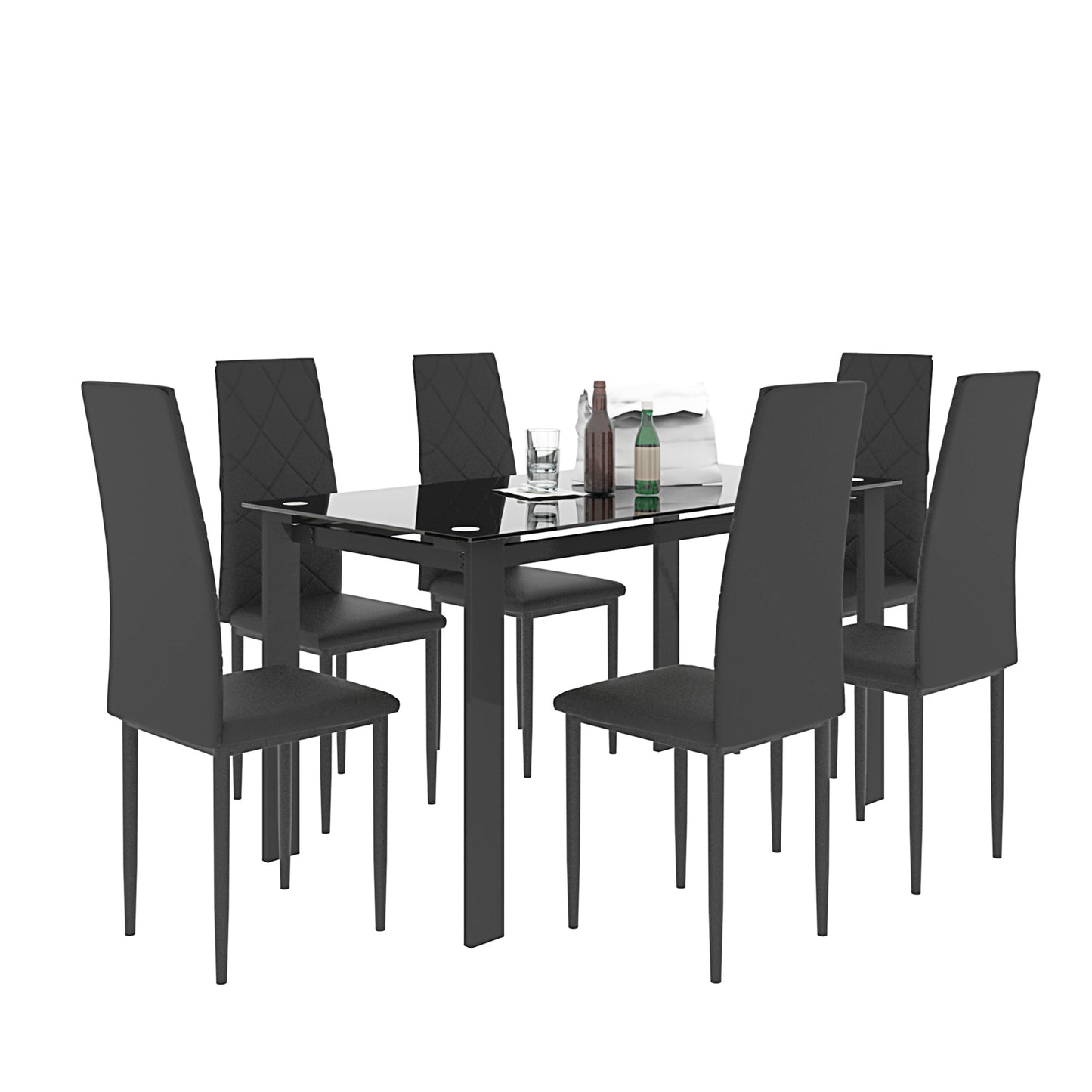 7-piece dining table set