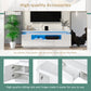 Modern, Stylish Functional LED, TV stand  up to 75\"