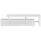 LED UV High Gloss Surface DVD Shelf, Up to 70 inch TV