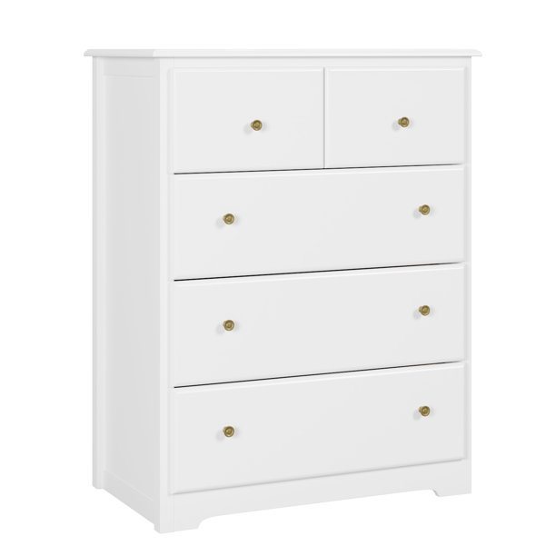 Modern Dresser of 5 Drawers