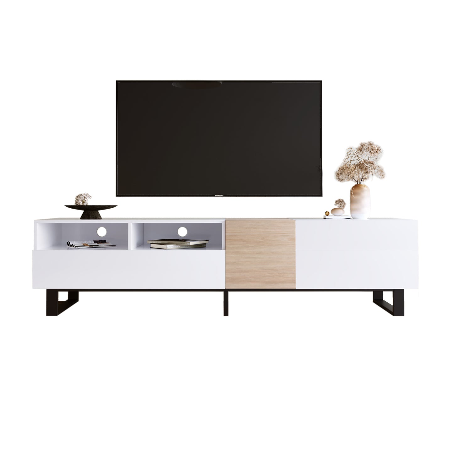 Modern TV Stand for 80'' TV